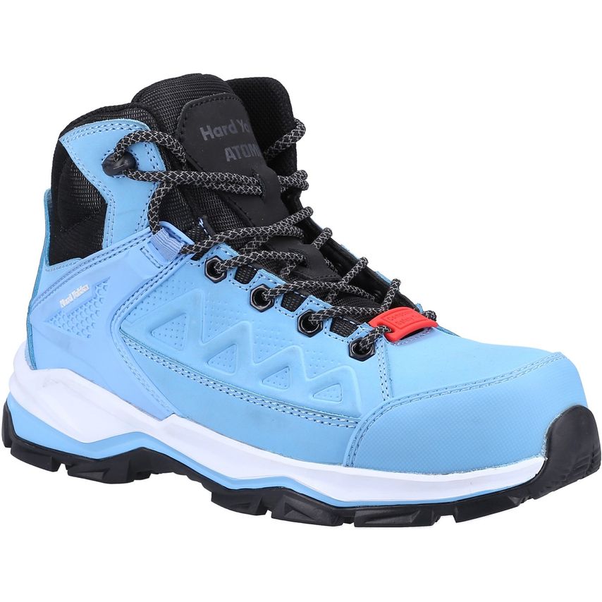 Hard Yakka Atomic Ladies Safety Boots Bluefish Size 8