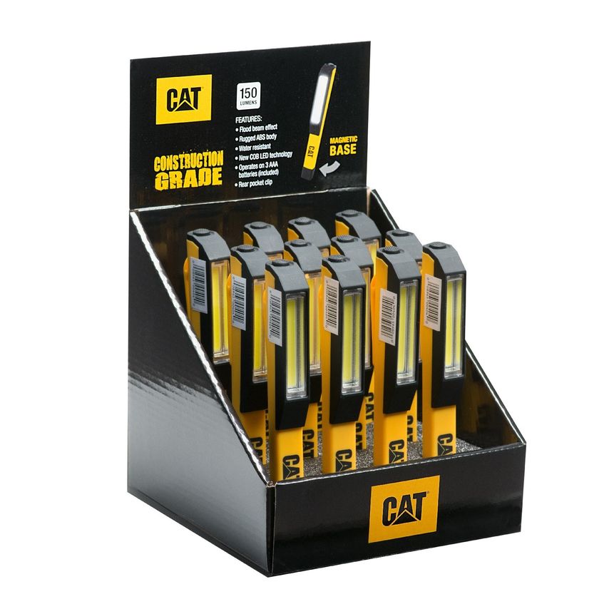 Caterpillar LED Work Light Display Case Accessories Yellow One Size