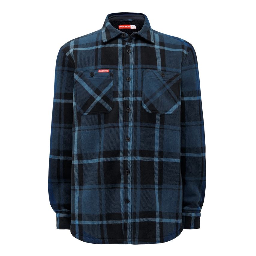 Hard Yakka Sherpa Jacket Blue Large