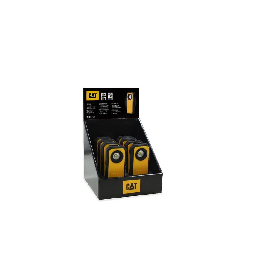 Caterpillar Pocket Spot Light Display Case Accessories Black/Yellow One Size