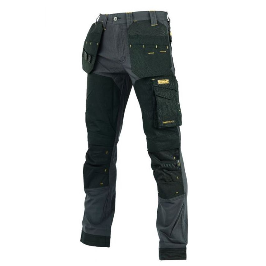 DeWalt Memphis Grey/Black Stretch Holster Pocket Trouser 34/31