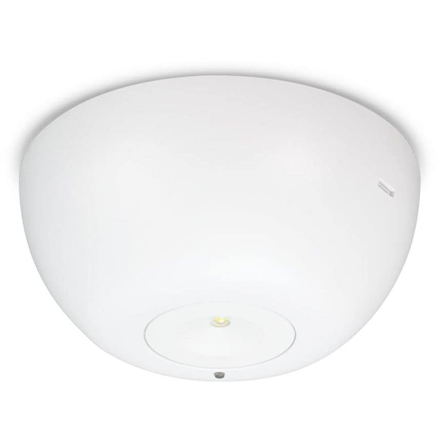 Emergency Range 3W Surface Mount LED Downlight 103LM NM IP20 Solid Ta- you get 5