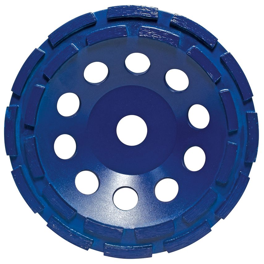 Mexco 180mm CGX90 Twin Row Diamond Cup Grinding Disc
