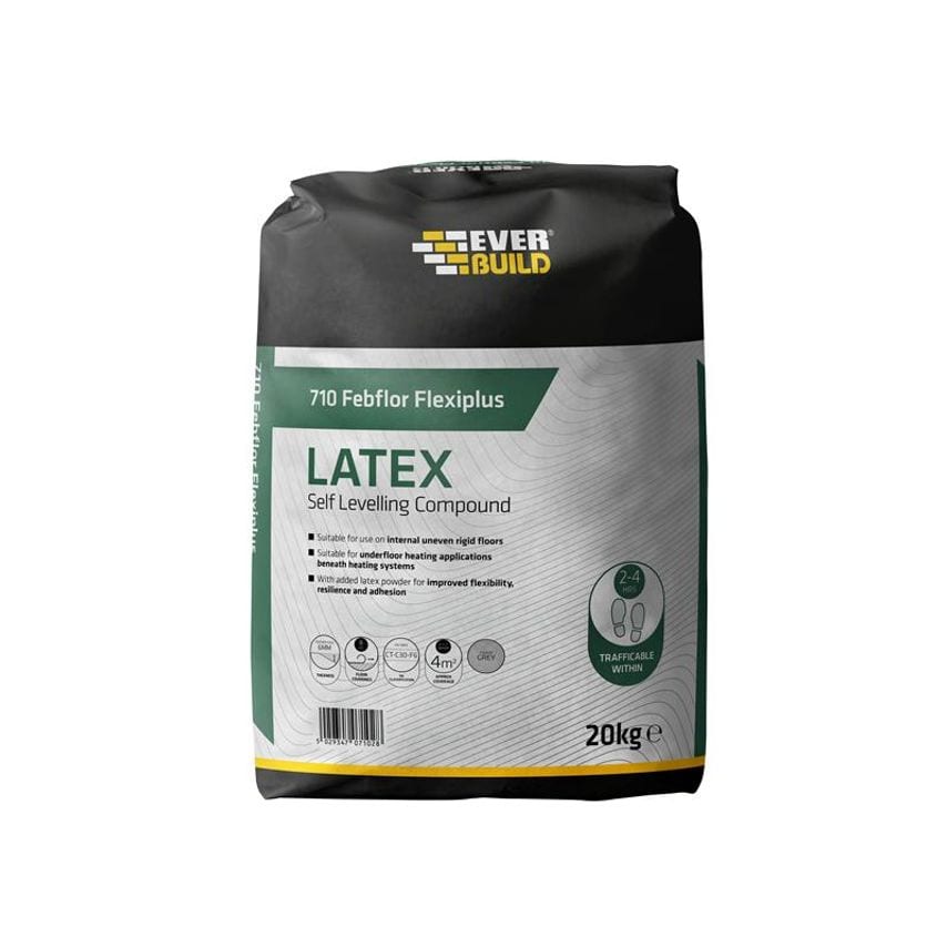 710 Febflor Flexiplus Latex Grey 20kg EVBSLPLUS20