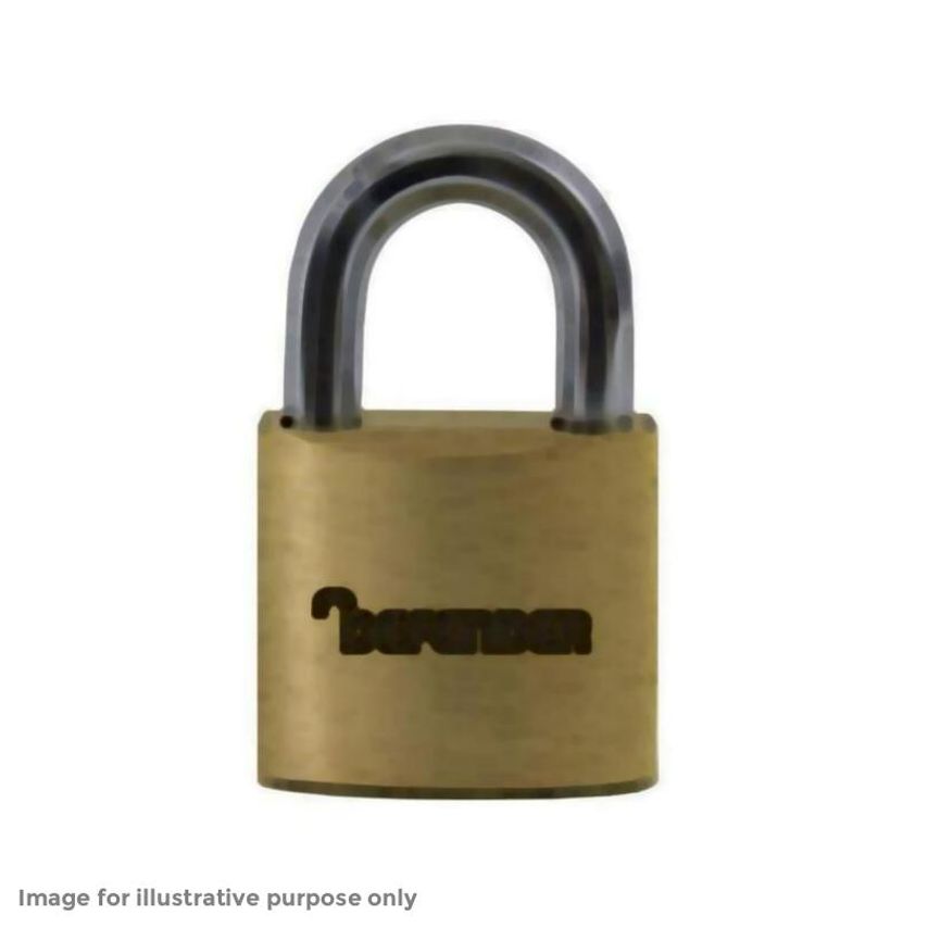Defender DFBP5 KA1 Brass Padlock 50mm Keyed Alike