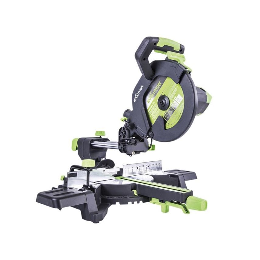 Evolution Power Tools F255SMS TCT Multi-Material Sliding Mitre Saw 255mm 1600W 2