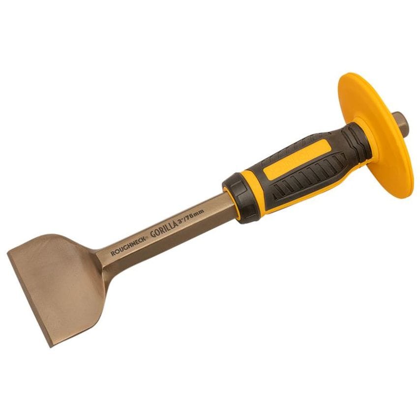 Roughneck Gorilla Brick Bolster with Non-Slip Hand Guard 76 x 279mm (3 x 11in) R