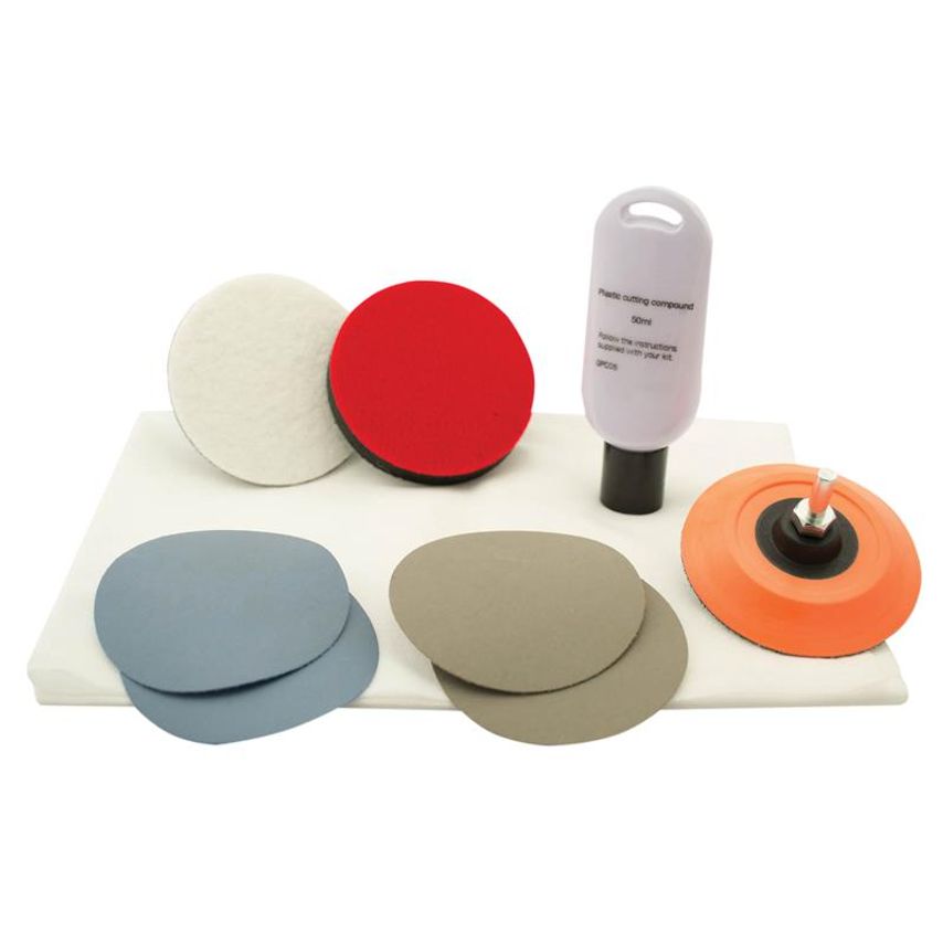 Flexipads Plastic Scratch Repair & Polishing Kit FLEGP207
