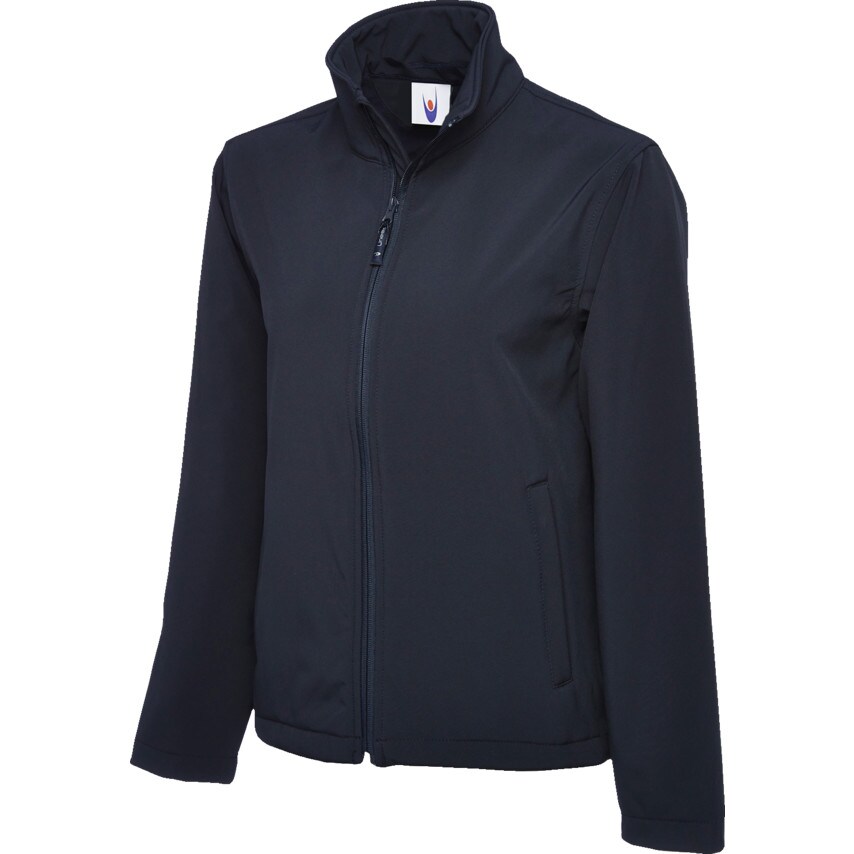 Soft Shell Jacket, Navy Blue