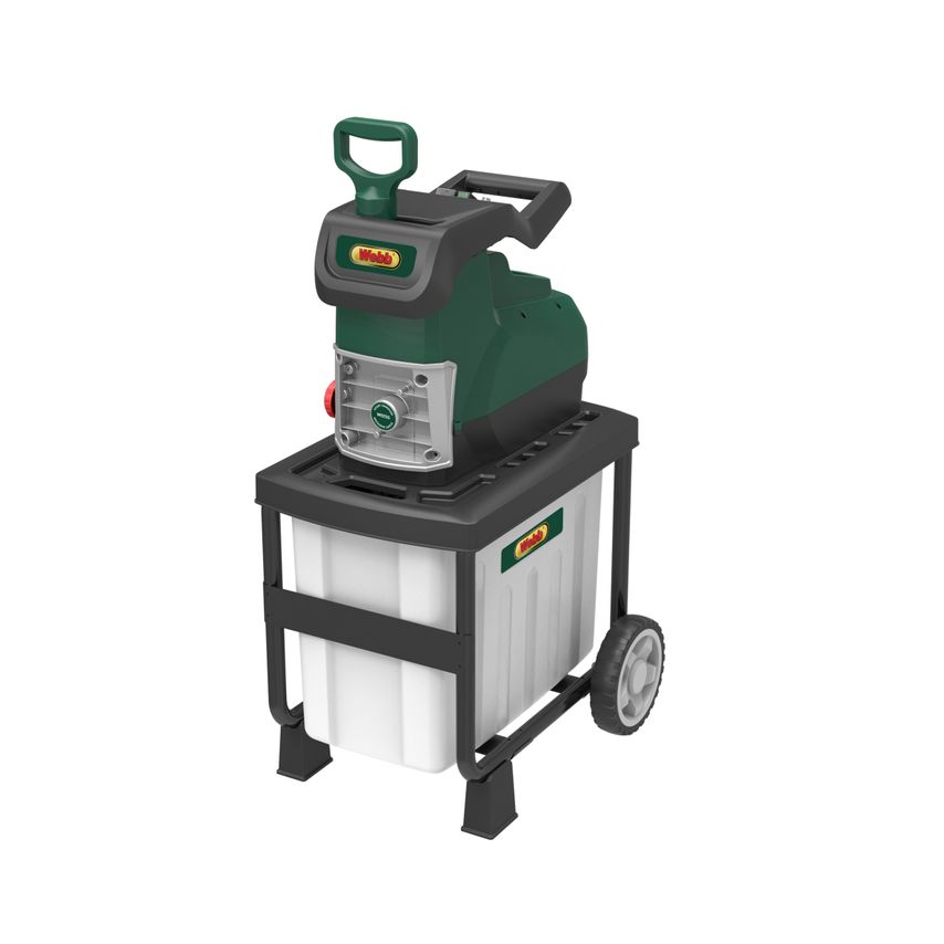 Webb 2800W Electric Silent Shredder with Collection Box