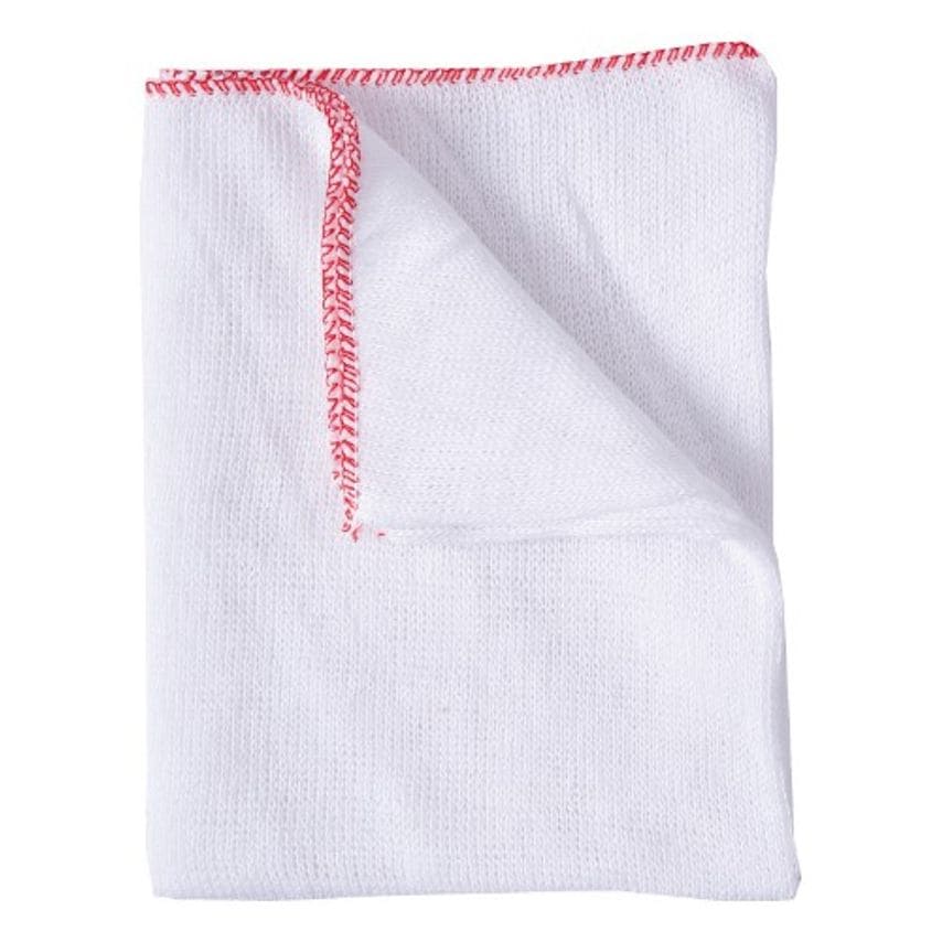 Clena Large Dishcloths Red, Pack of 10