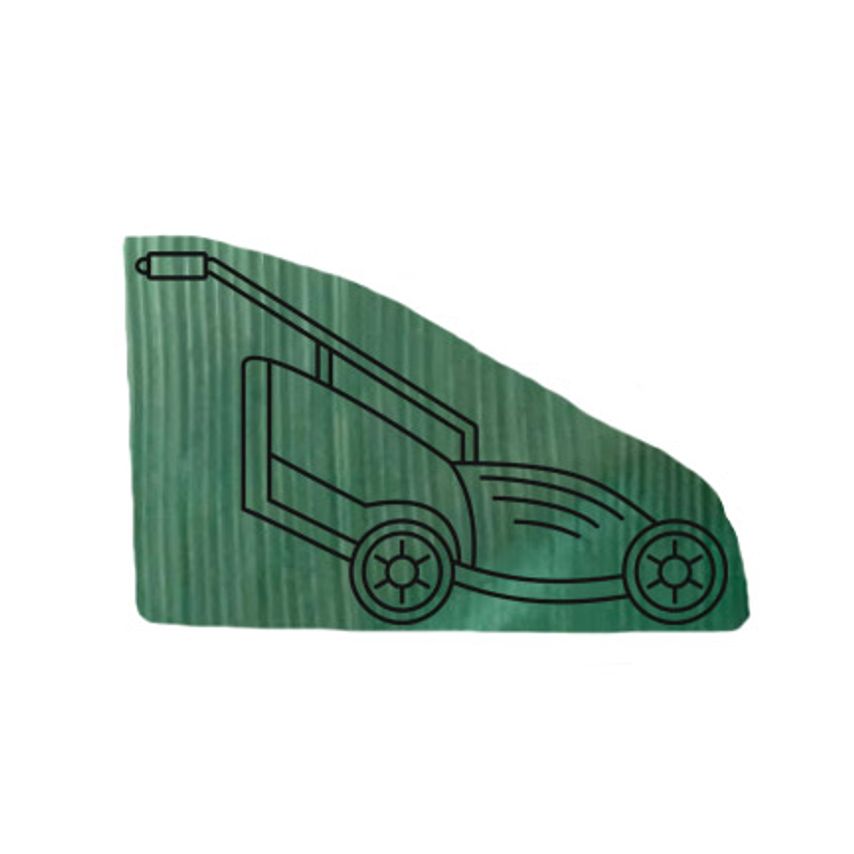Yuzet Rotary Mower Cover 99cm L x 56cm W x 103cm H