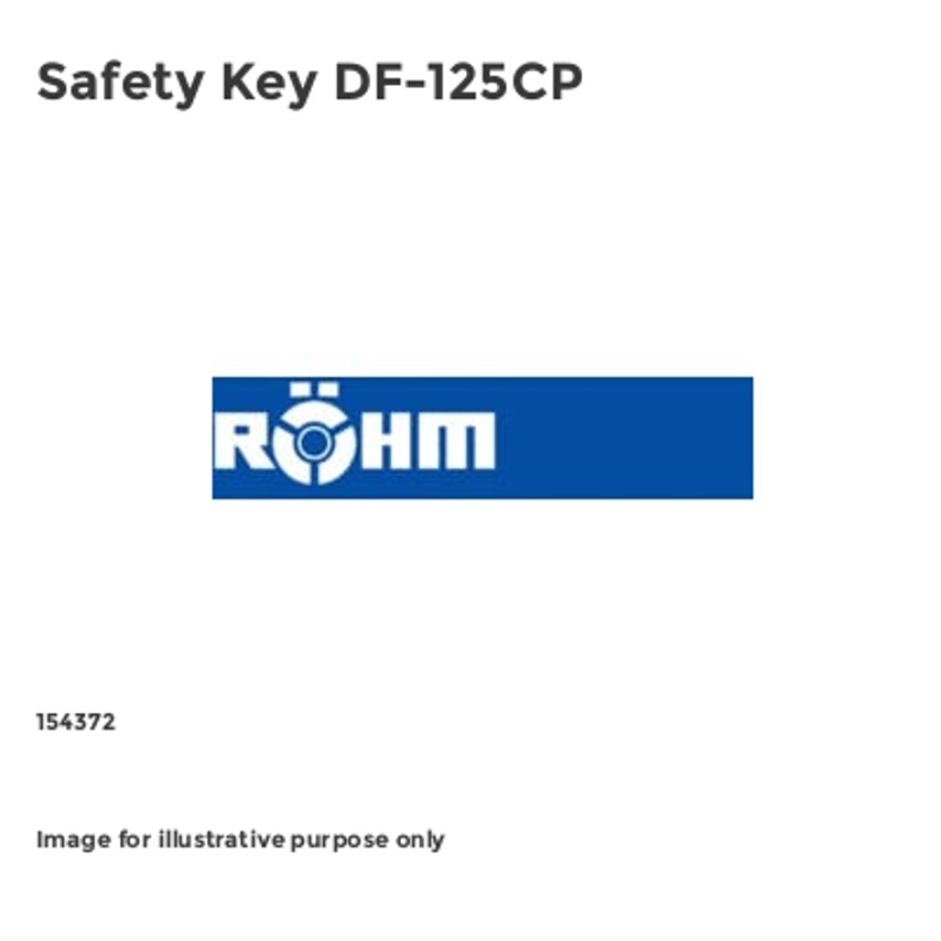DF Series - Safety Key