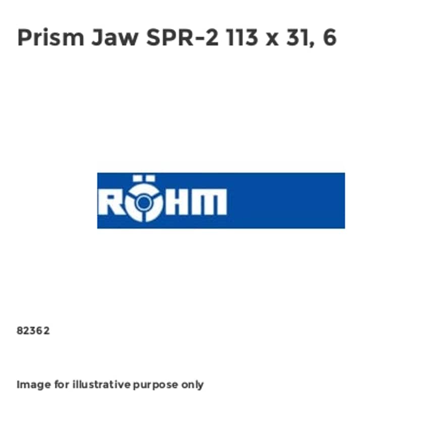 Rohm Prism Jaw SPR-2 113 x 31, 6
