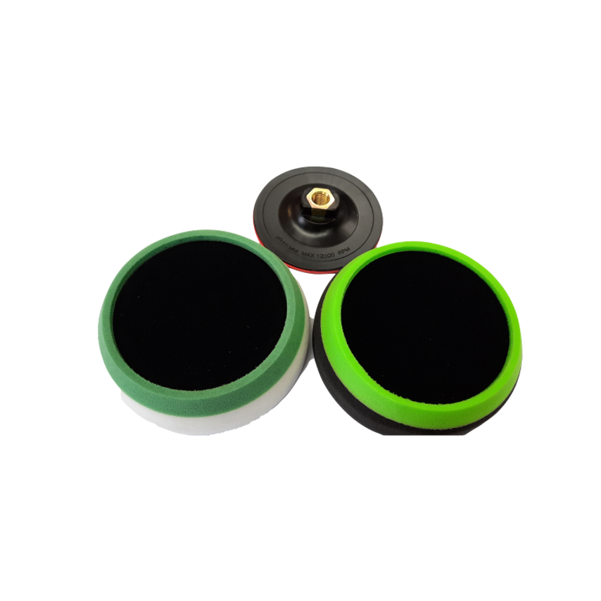 Compound & Polishing Pad Kits with Backing Plates
