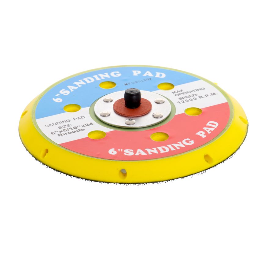 Fast Mover Tools Backing Pad, 150mm, 15 Hole, 5/16 Thread