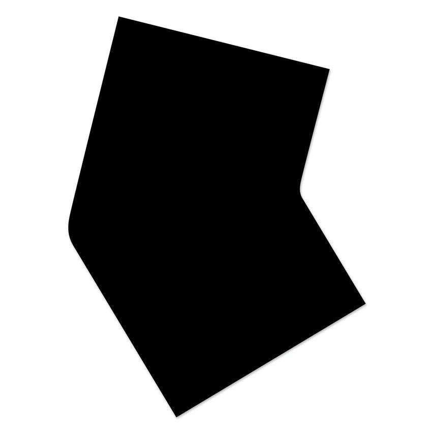 Ergomat DS Mean Lean 5cm 45 Angle Corners Black 75PK