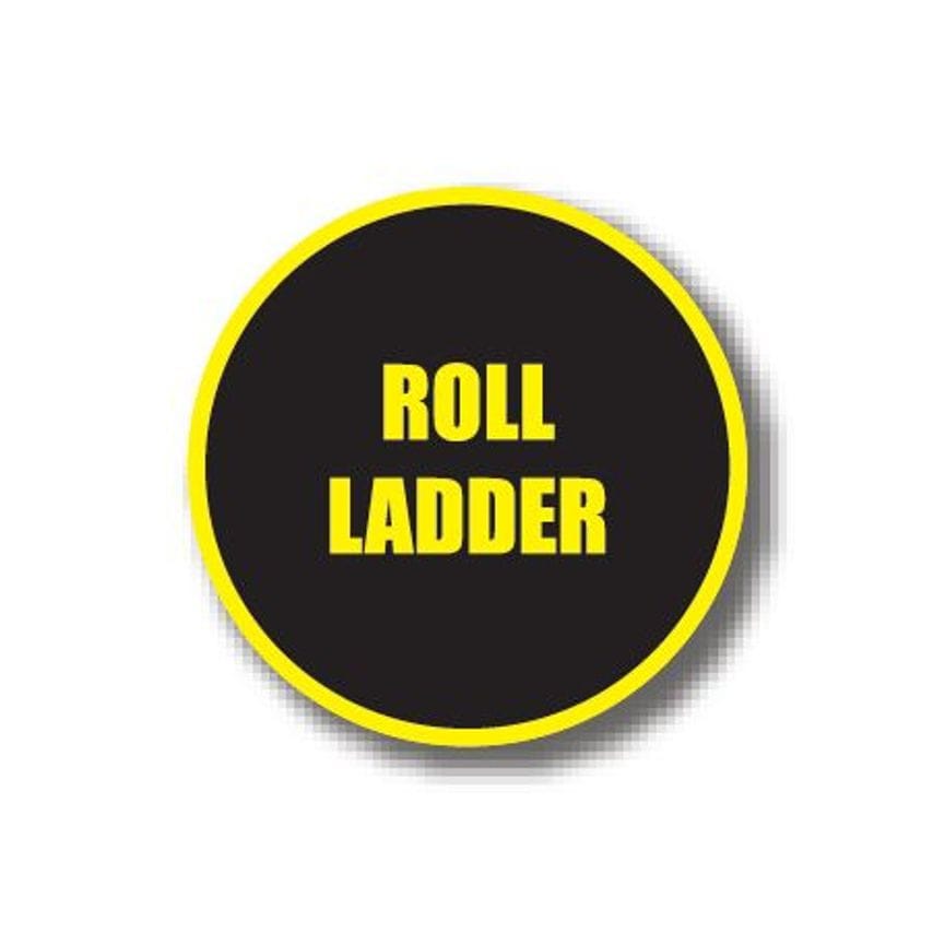 Ergomat Durastripe Circle Sign - Roll Ladder 76.0cm