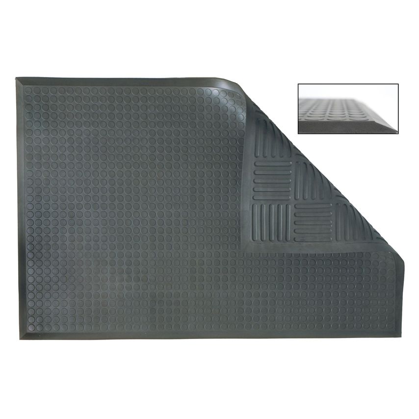 Ergomat Classic Deluxe Mat 120W x 870L Charcoal Grey