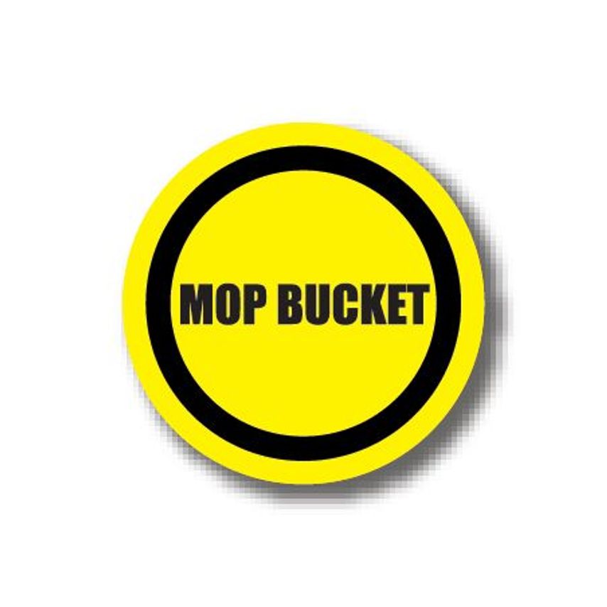 Ergomat Durastripe Circle Sign - Mop Bucket 40.5cm
