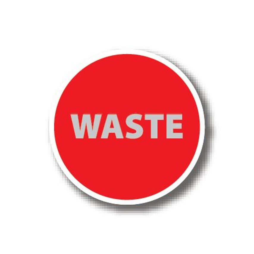 Ergomat Durastripe Circle Sign -  Waste 61.0cm