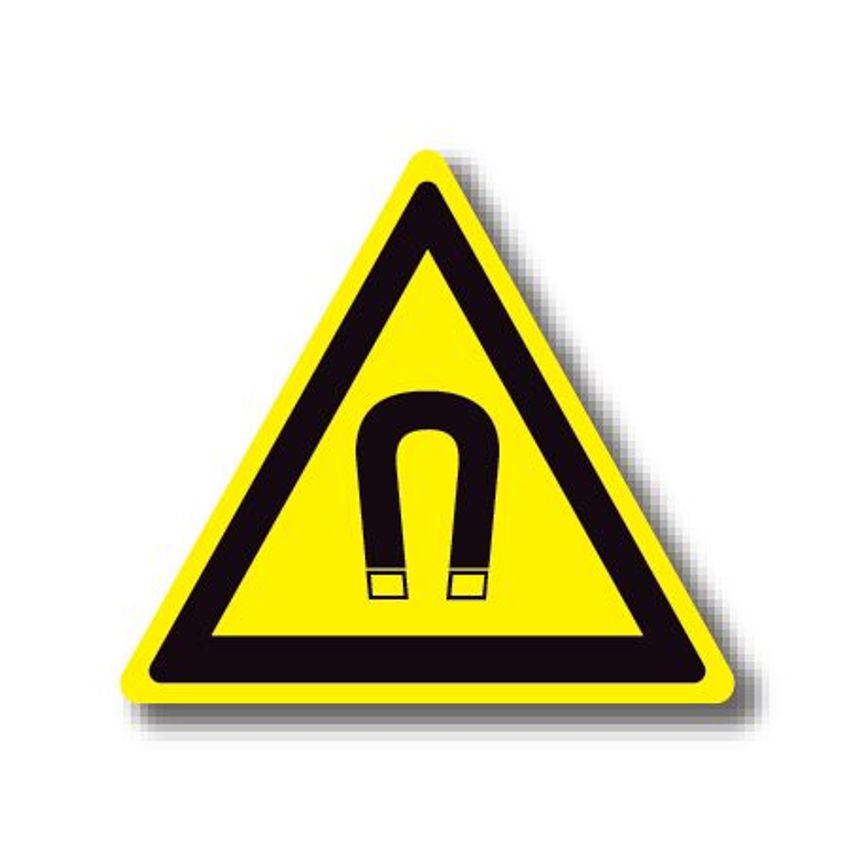 Ergomat Durastripe Triangle Sign - Magnet 30.5cm
