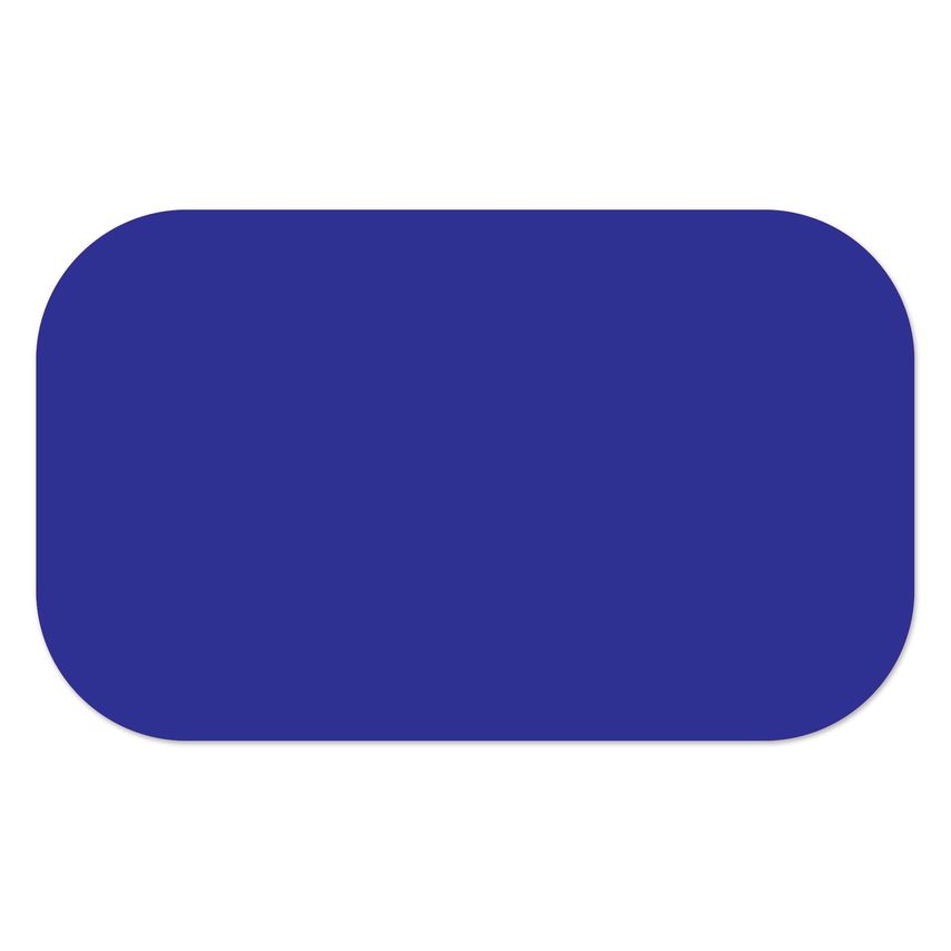Ergomat 20cm x 80cm DS Mean Lean Round Strip Blue 6PK