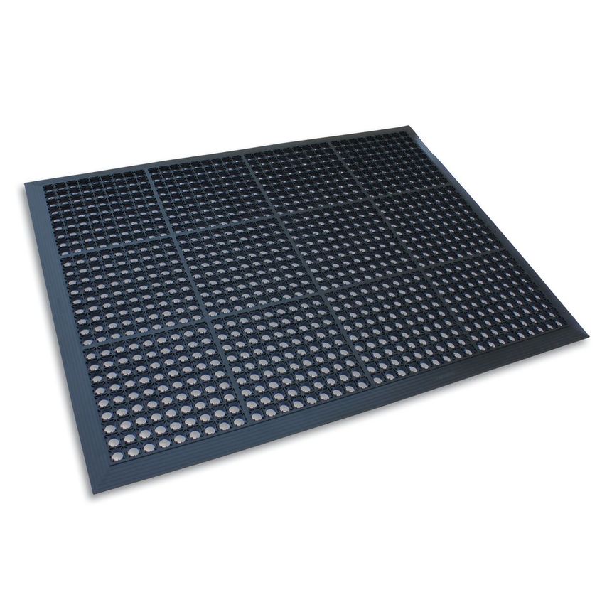 Ergomat Industry Mat 90W x 690L Black