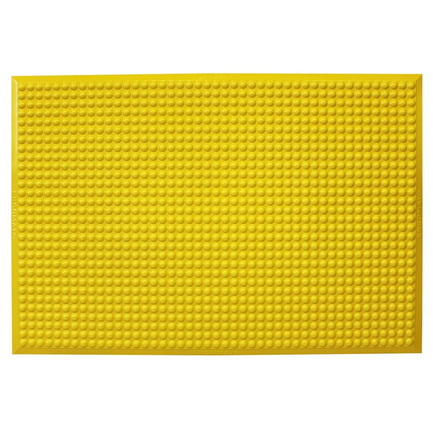 Ergomat Infinity Bubble Mat 120W x 120L Yellow