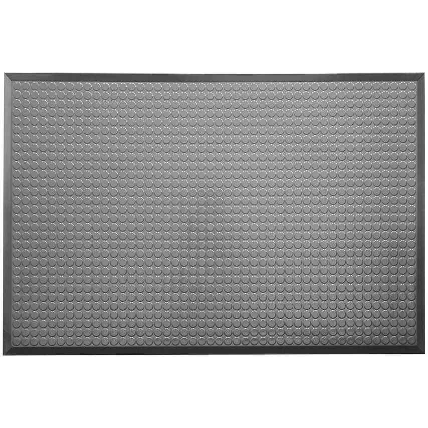 Ergomat Basic Smooth Mat 90W x 480L Charcoal Grey