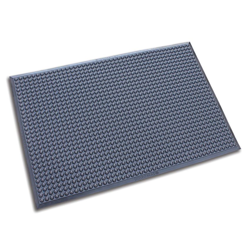 Ergomat Complete Bubble Mat 120W x 870L Charcoal Grey