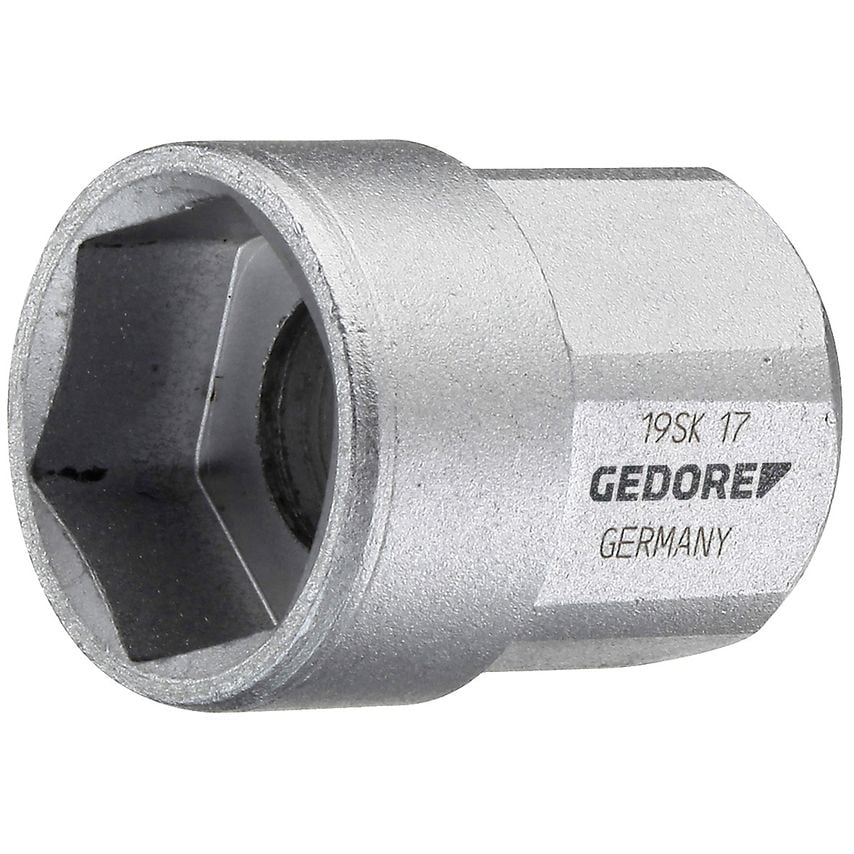 Gedore Socket 1/2" Short 17 mm