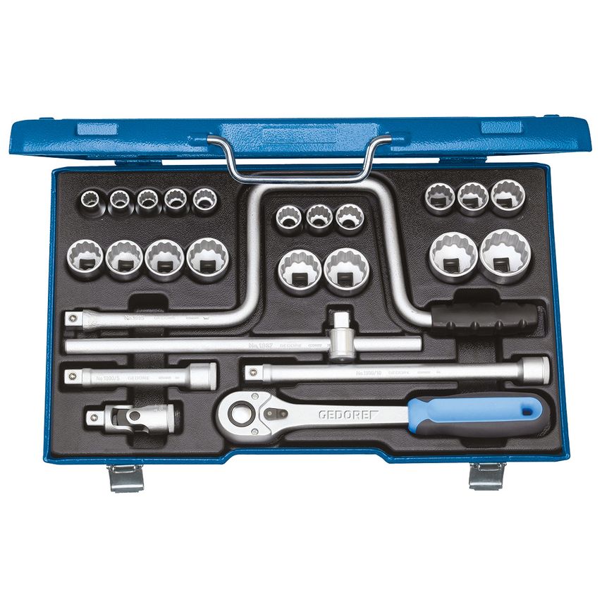 Gedore Socket set 1/2" 25 pcs UD 10-32 mm