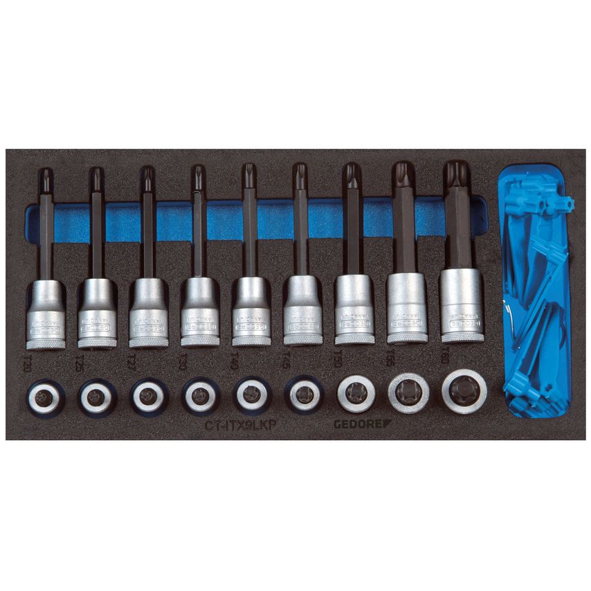Gedore Check-Tool insert with assortment