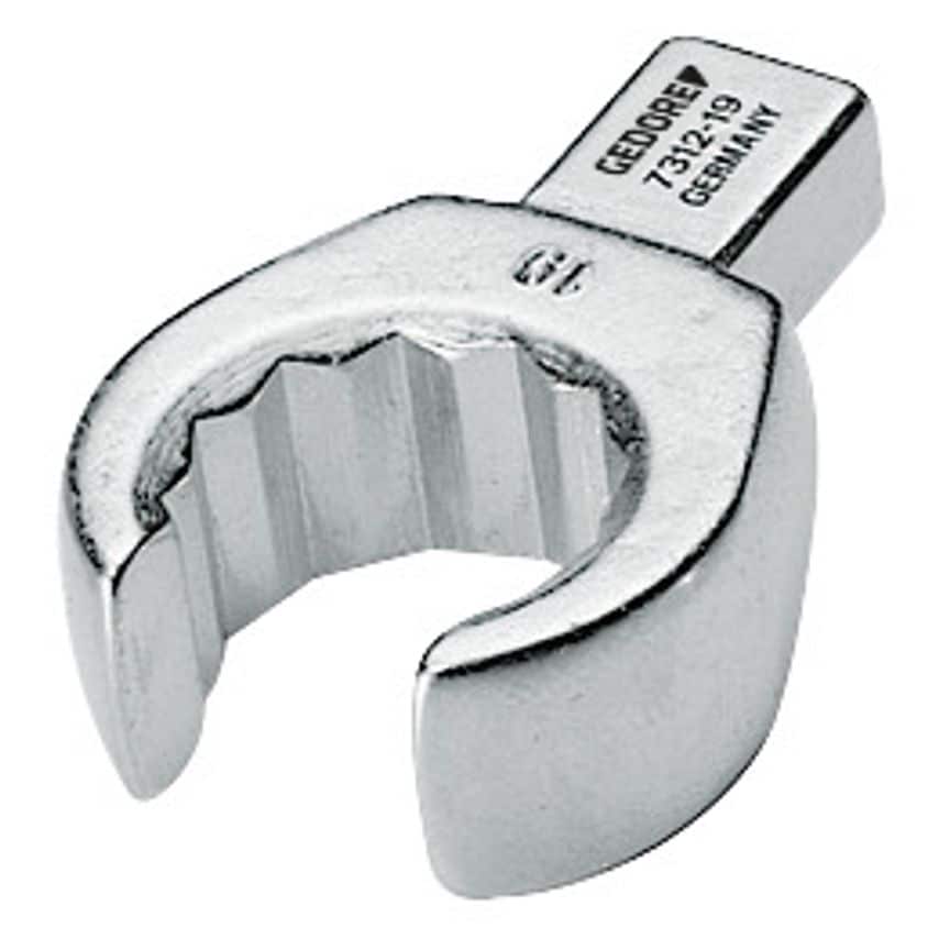 Gedore Rectangular flared end fitting SE 9x12 22 mm
