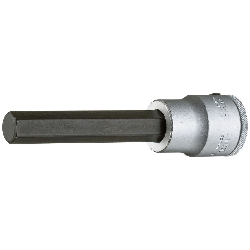 Gedore Screwdriver bit socket 3/4" long in-hex 22 mm