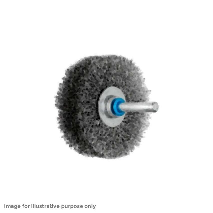 Pferd Wheel Brush Wide Crimped RBU Diameter 250X30XVARIABLE Hole Steel Wire Diam