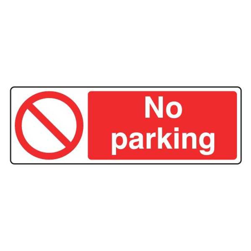 Lasting Impressions No Parking Sign Label - 0713-RP