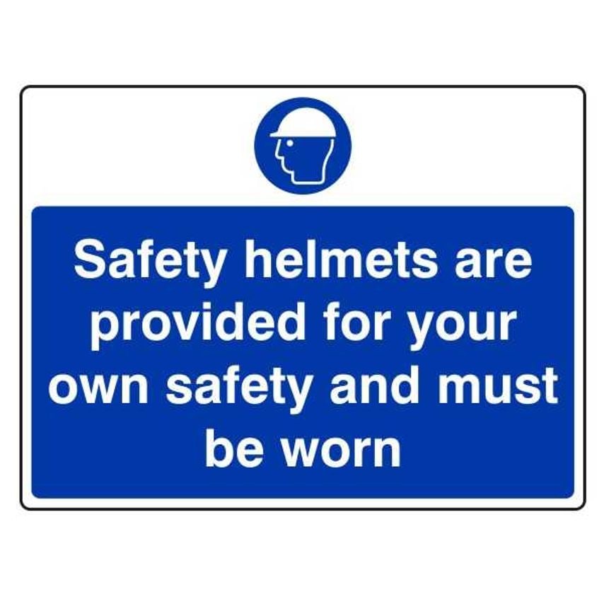 Lasting Impressions Safety Helmets Are Provided for Your Own Safety and Must Be