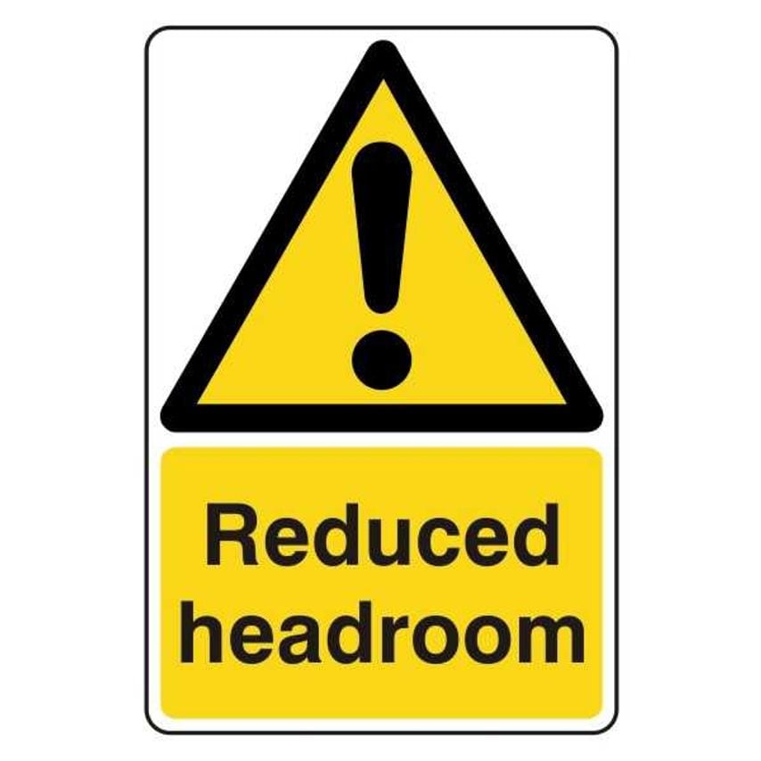 Lasting Impressions Reduced Headroom Sign Label
