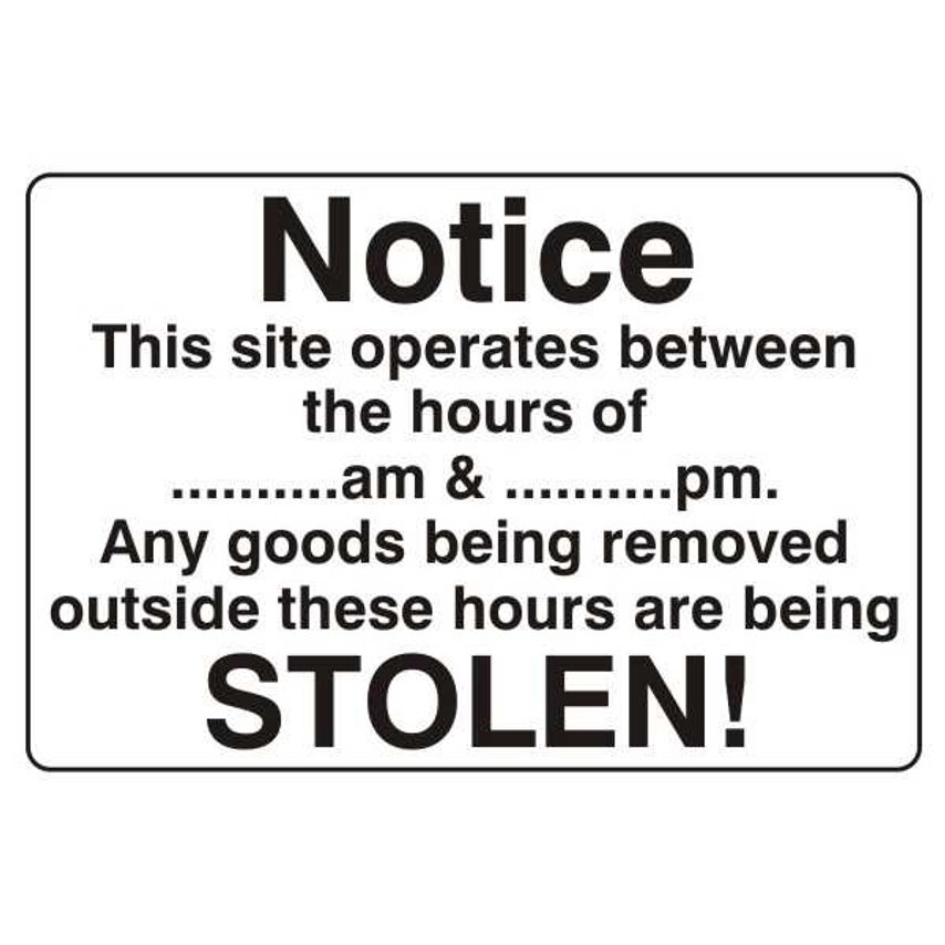 Lasting Impressions Notice - This Sites Operates Between The Hours of (-write-on