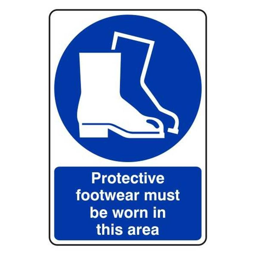 Shop Lasting Impressions Protective Footwear Must Be Worn in This Area ...