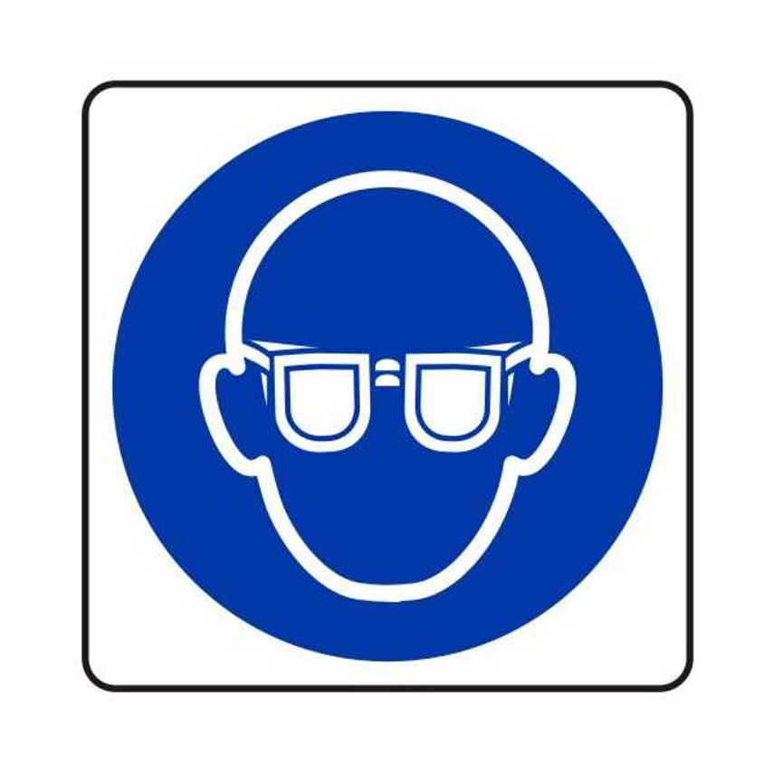 Lasting Impressions Eye Protection Logo Sign Label