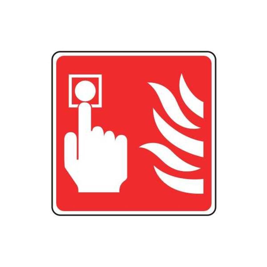 Lasting Impressions Fire Alarm Pictogram Sign Label