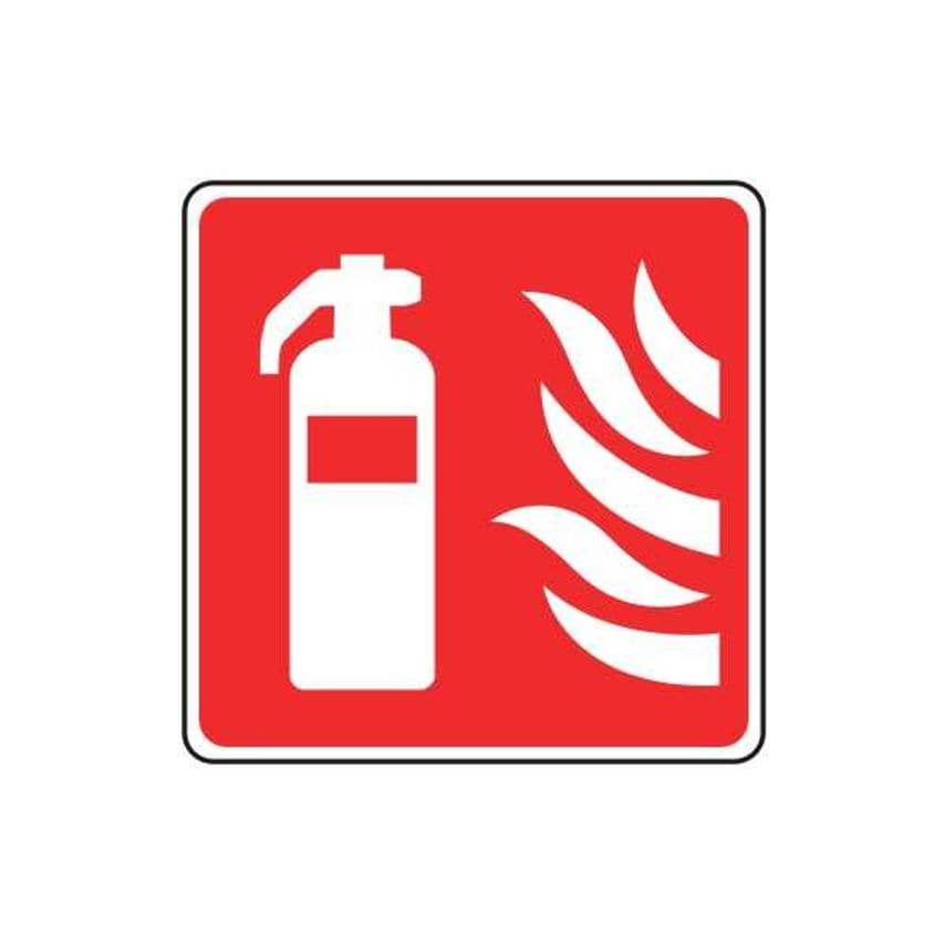 Lasting Impressions Fire Extinguisher Pictogram Sign Label