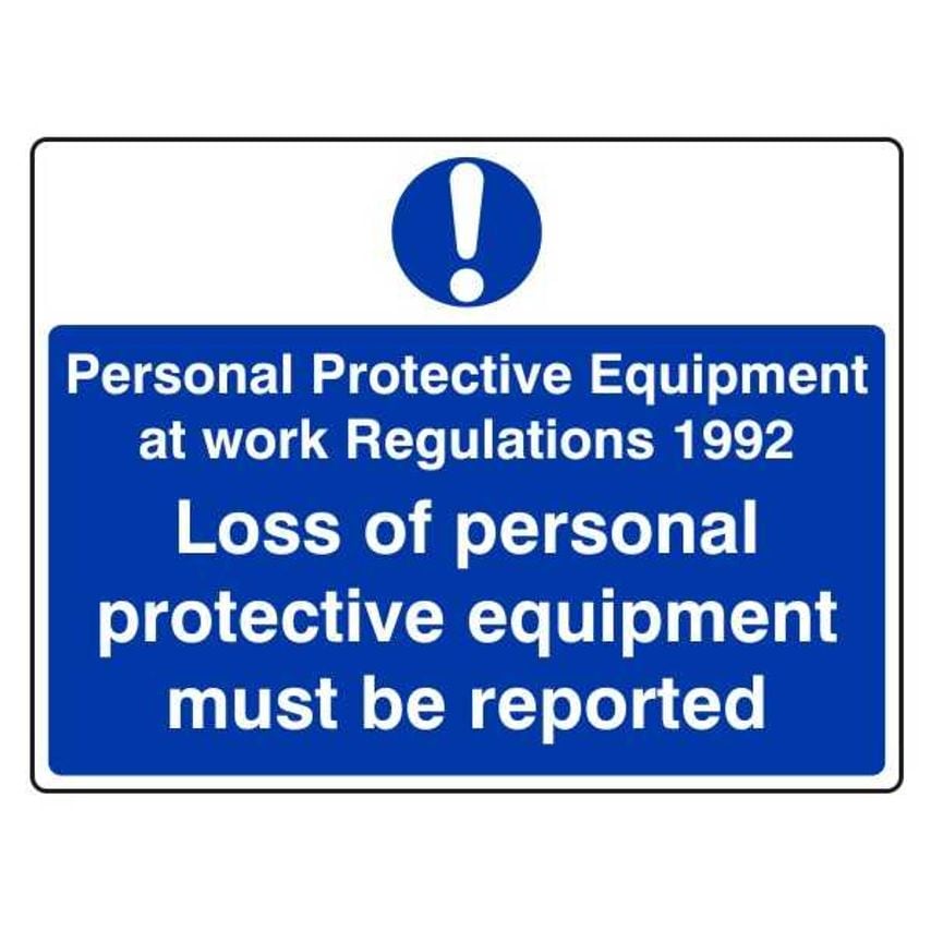 Shop Lasting Impressions P.p.e. AT Work Regulations 1992 Loss of