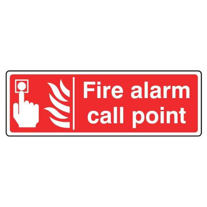 Lasting Impressions Fire Alarm Call Point Sign Label