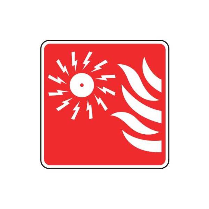 Lasting Impressions Fire Alarm Call Point Sign Sign Label