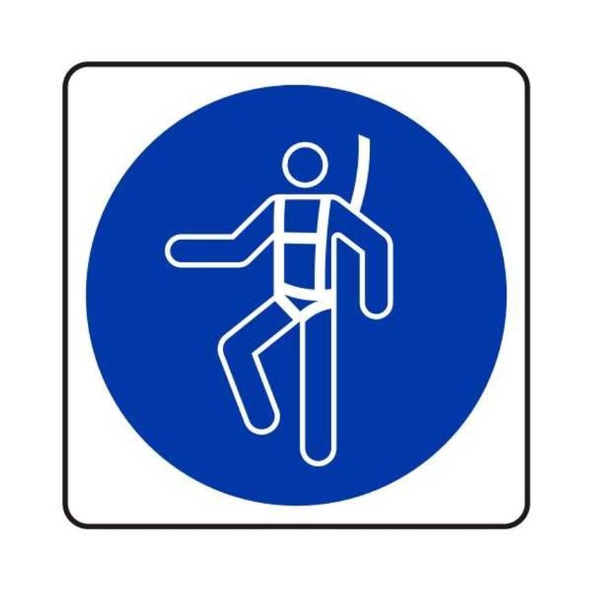Lasting Impressions Safety Harness Logo Sign Label