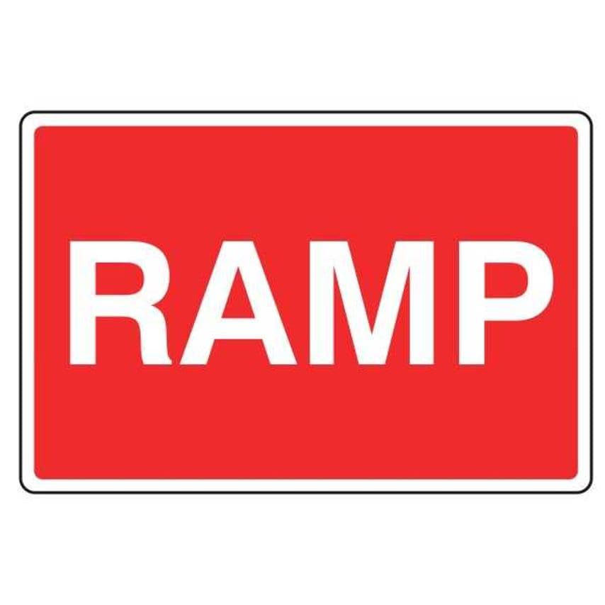Lasting Impressions Ramp Sign Label - 09486-RP